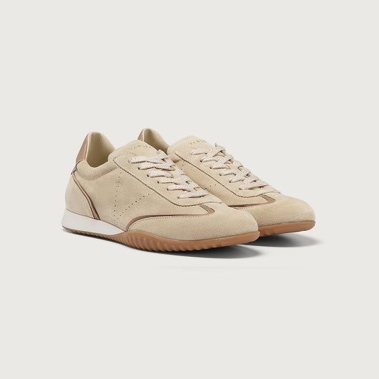 Young Ideas/Henmores - Asmei Suede Sneaker - White Pepper - 4