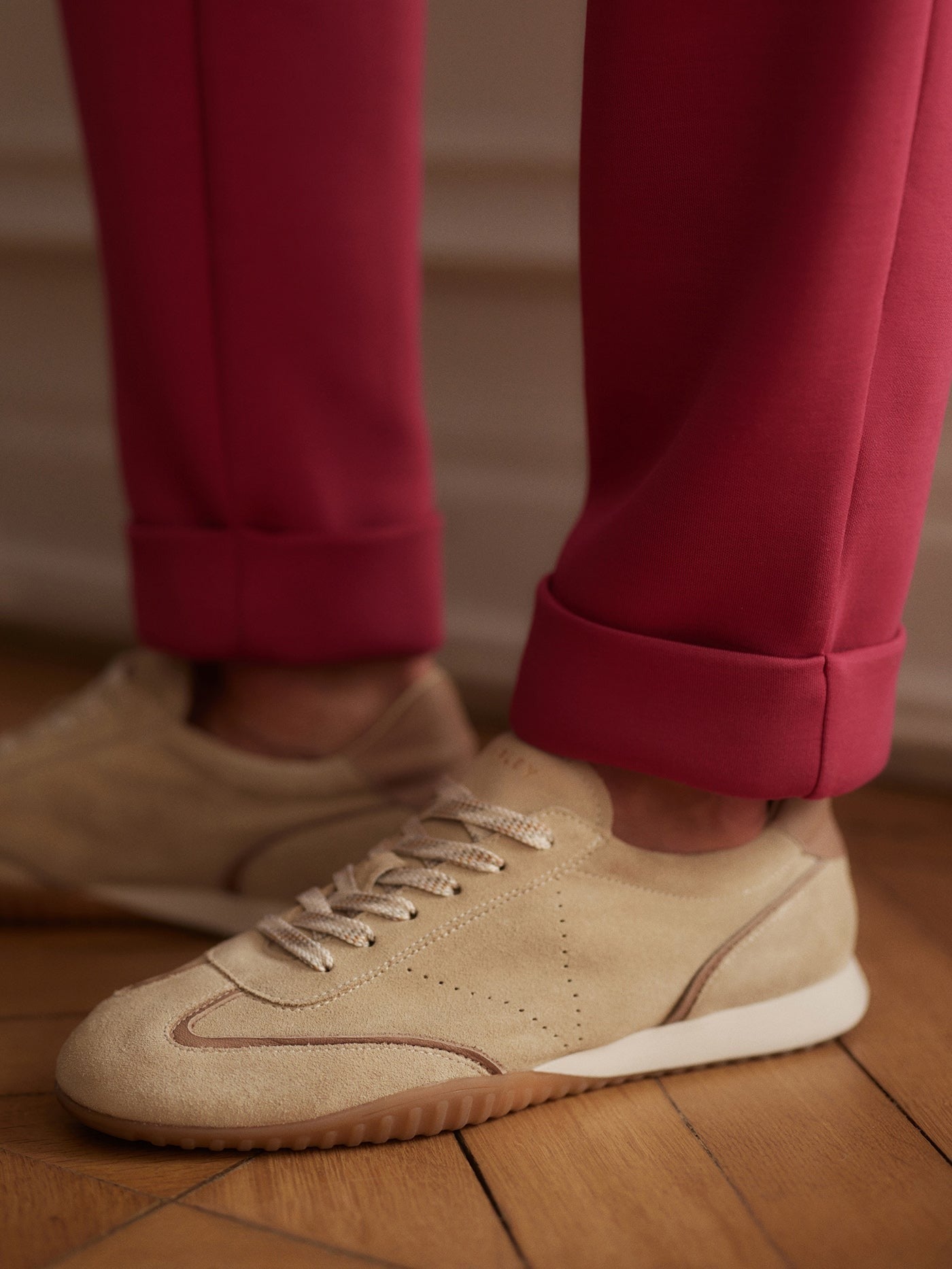Young Ideas/Henmores - Asmei Suede Sneaker - White Pepper - 4