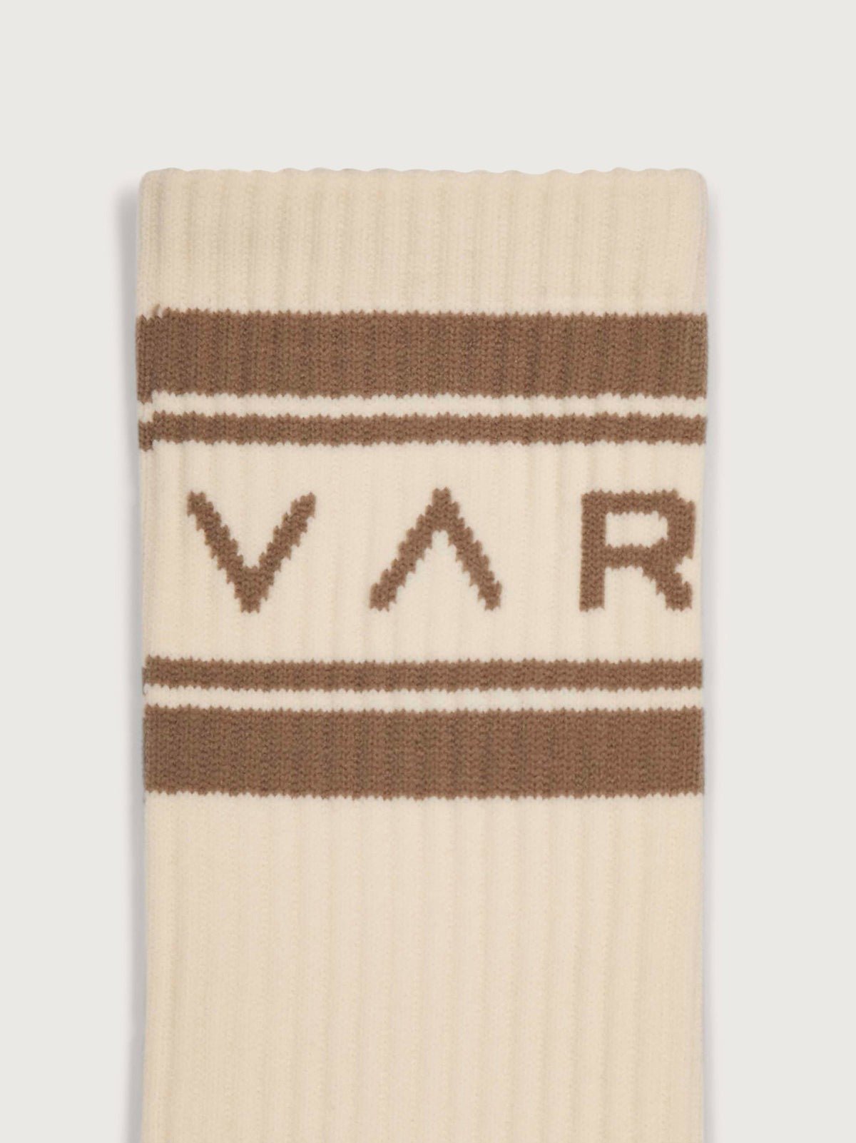 Young Ideas/Henmores - Astley Active Logo Sock - White / Port - OS
