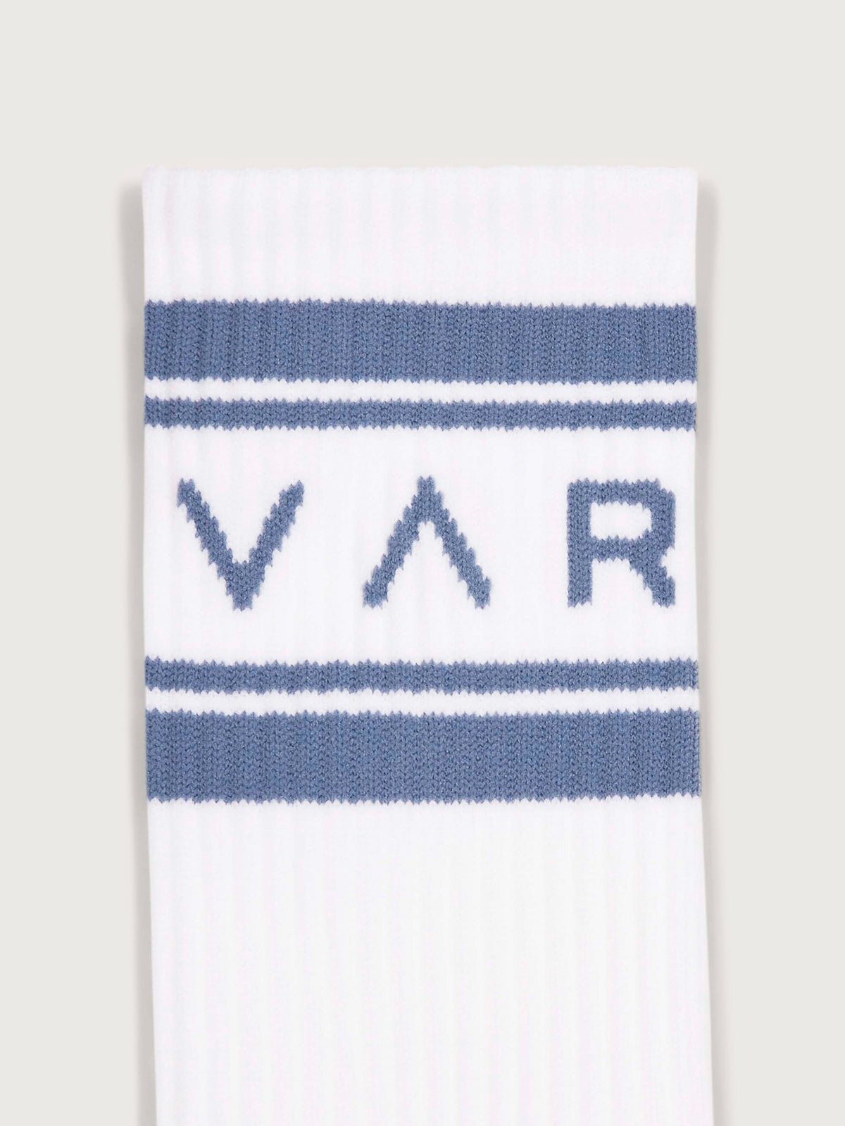 Young Ideas/Henmores - Astley Active Logo Sock - White / Port - OS