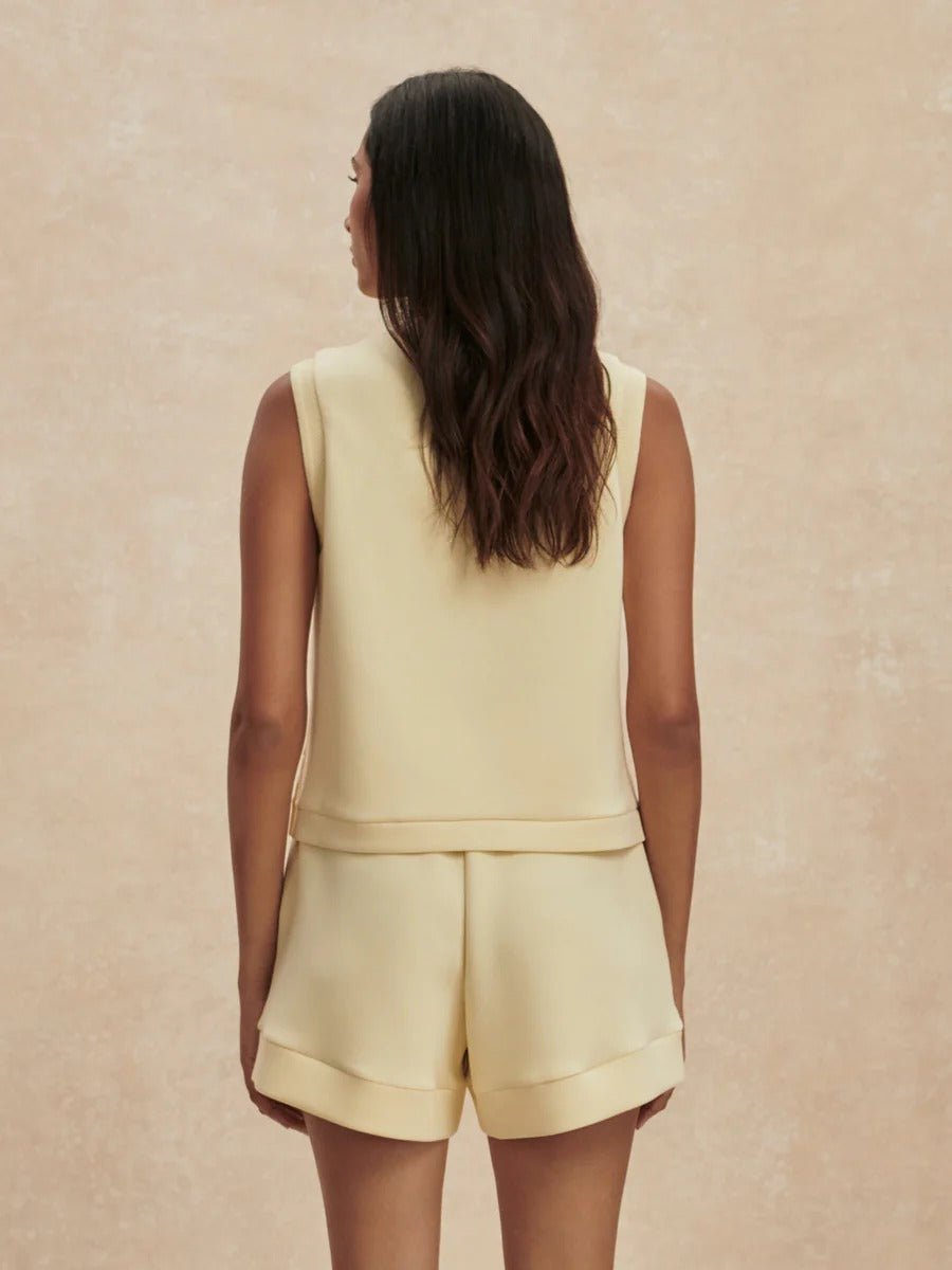 Young Ideas & Henmores -Atrium High Rise Short -Anise Flower -XS