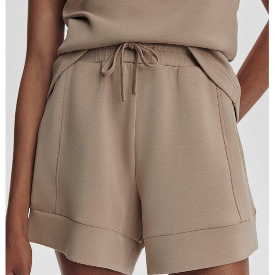 Young Ideas/Henmores - Atrium High Rise Short - Ivory Marl - XS