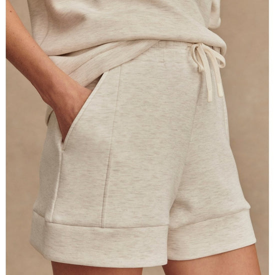 Young Ideas/Henmores - Atrium High Rise Short - Ivory Marl - XS