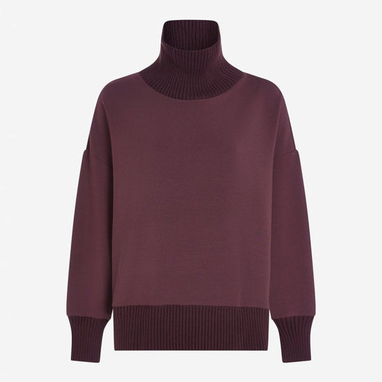 Young Ideas/Henmores - Barker High Neck Sweat - Black - XS