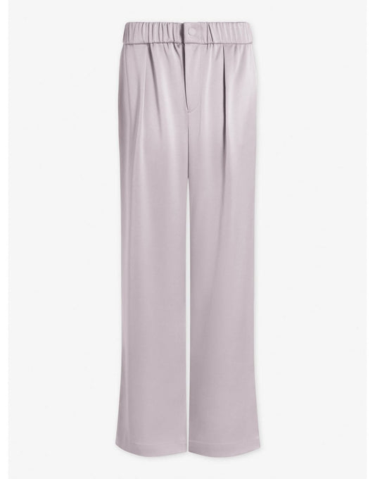 Young Ideas/Henmores - Bryden Wide Leg 28 Trousers - Silver Cloud - S