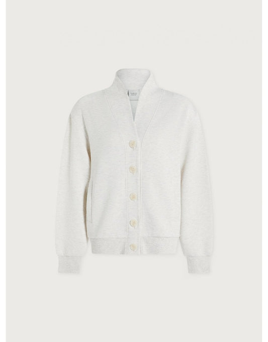 Young Ideas/Henmores - Celeste Button Through Sweat - Black - XS