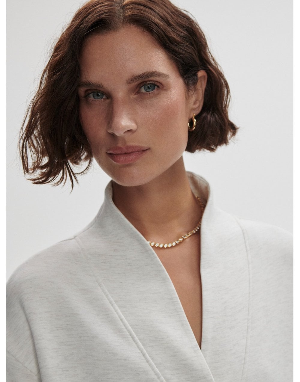 Young Ideas/Henmores - Celeste Button Through Sweat - Black - XS