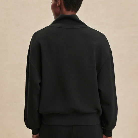 Young Ideas/Henmores - Davidson Half Zip Sweat - Black - M