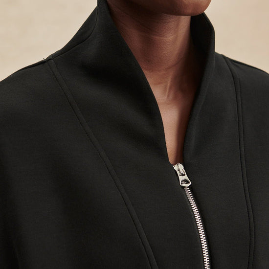 Young Ideas/Henmores - Davidson Half Zip Sweat - Black - M