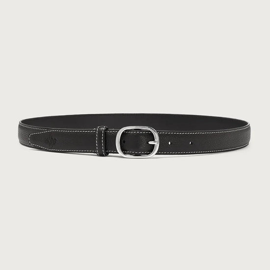Young Ideas & Henmores -Deena Leather Belt -Black -S/M