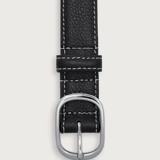 Young Ideas & Henmores -Deena Leather Belt -Black -S/M