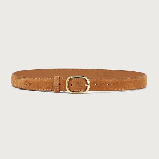 Young Ideas & Henmores -Deena Suede Belt -Caramel -S/M