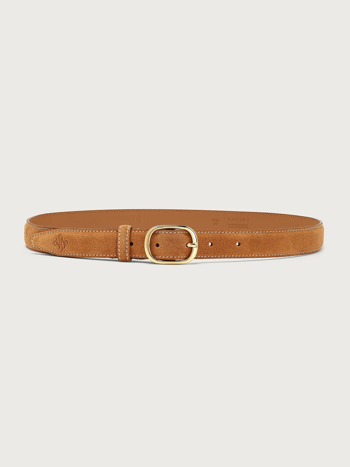 Young Ideas & Henmores -Deena Suede Belt -Caramel -S/M