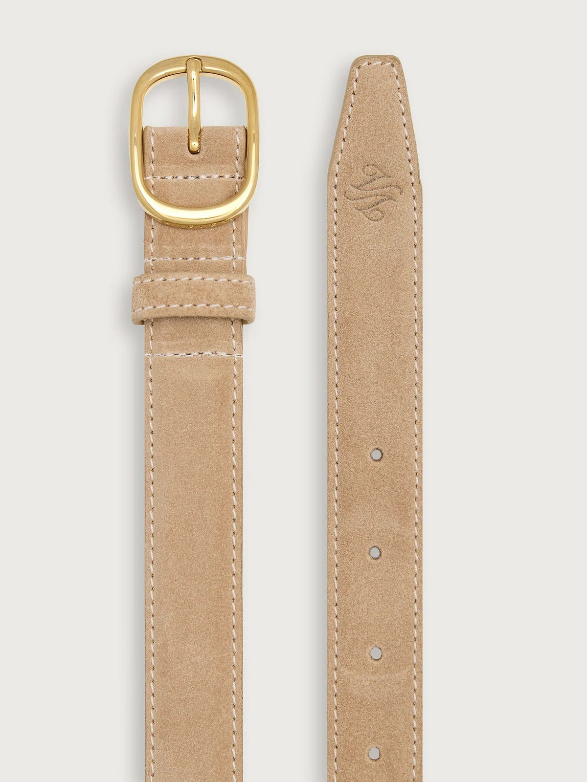 Young Ideas & Henmores -Deena Suede Belt -Caramel -S/M
