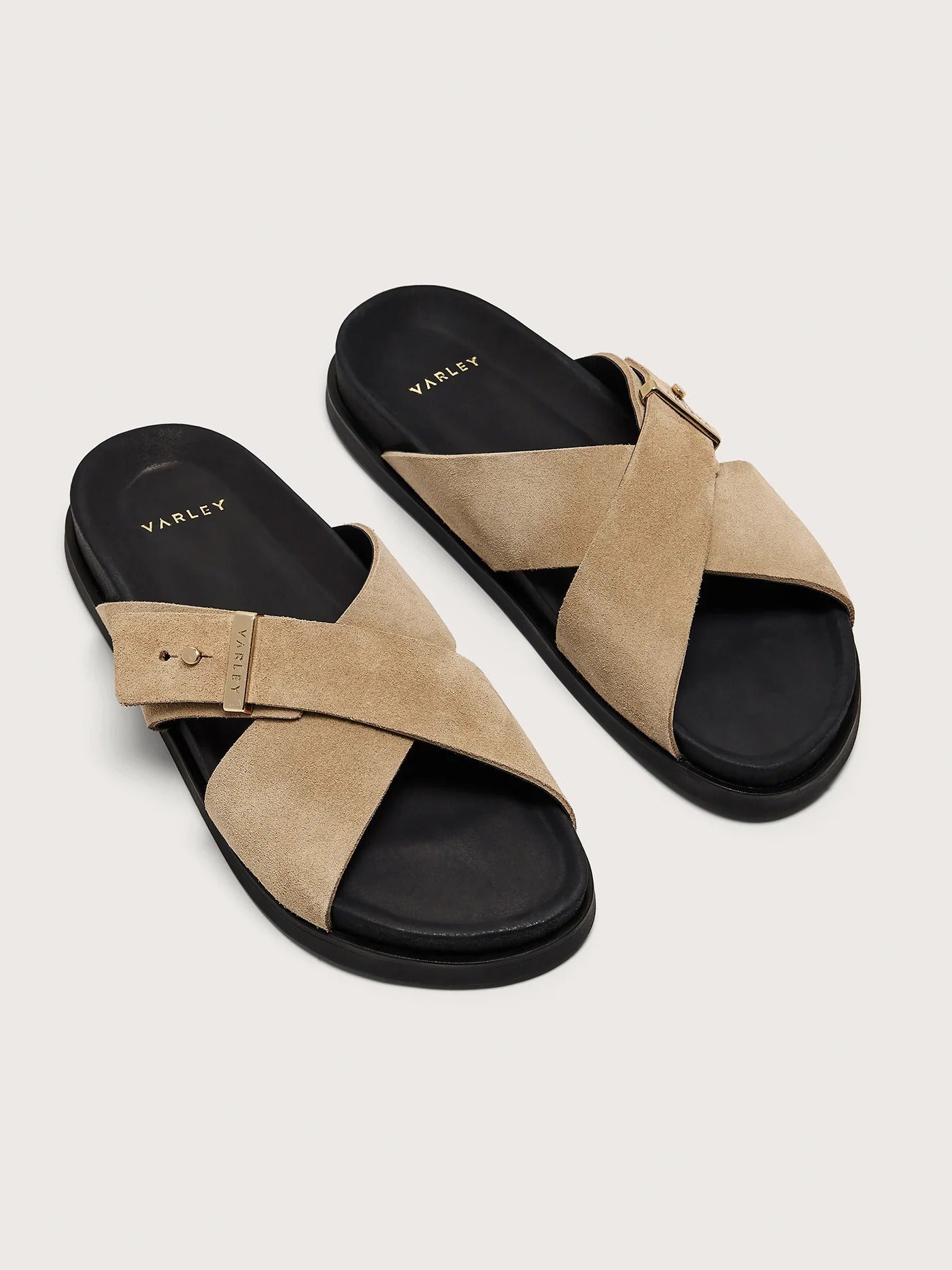 Young Ideas & Henmores - Esla Cross Slide Sandal - Humus - 4