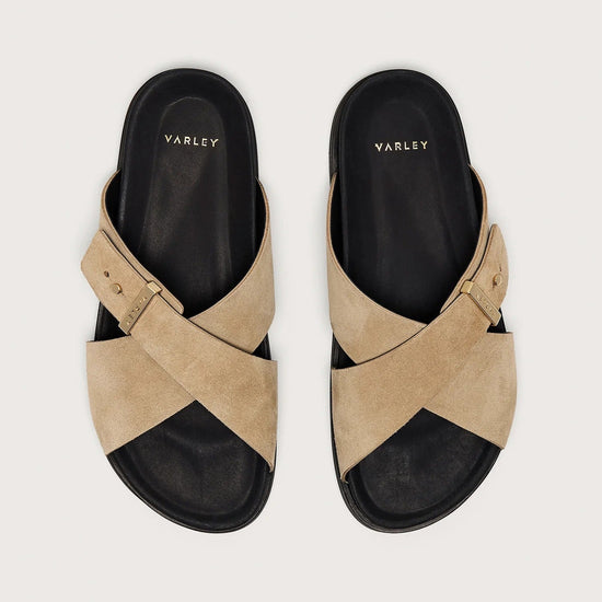 Young Ideas & Henmores - Esla Cross Slide Sandal - Humus - 4
