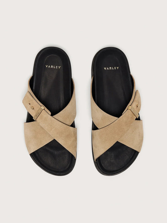 Young Ideas & Henmores - Esla Cross Slide Sandal - Humus - 4