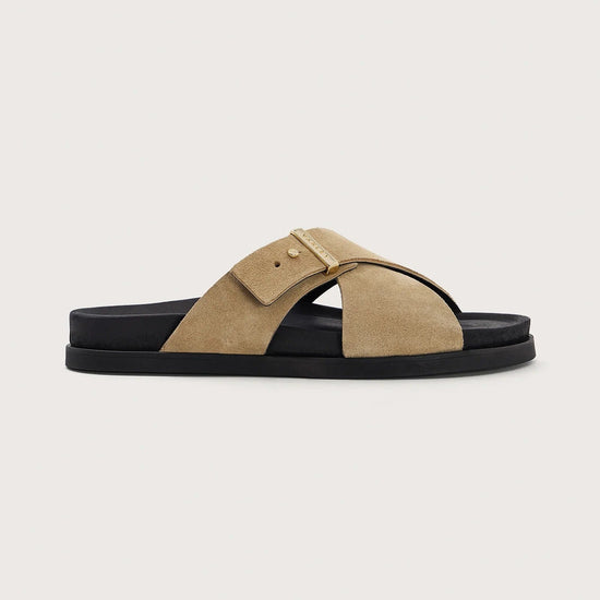 Young Ideas & Henmores - Esla Cross Slide Sandal - Humus - 4