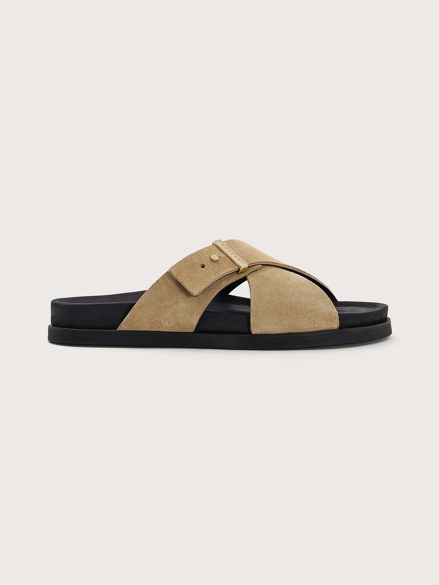 Young Ideas & Henmores - Esla Cross Slide Sandal - Humus - 4