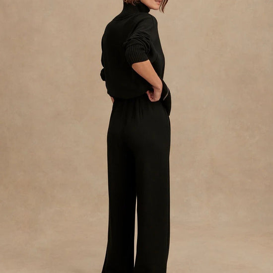 Young Ideas & Henmores - Extra Wide Leg 29.5 Jogger - Black - XS