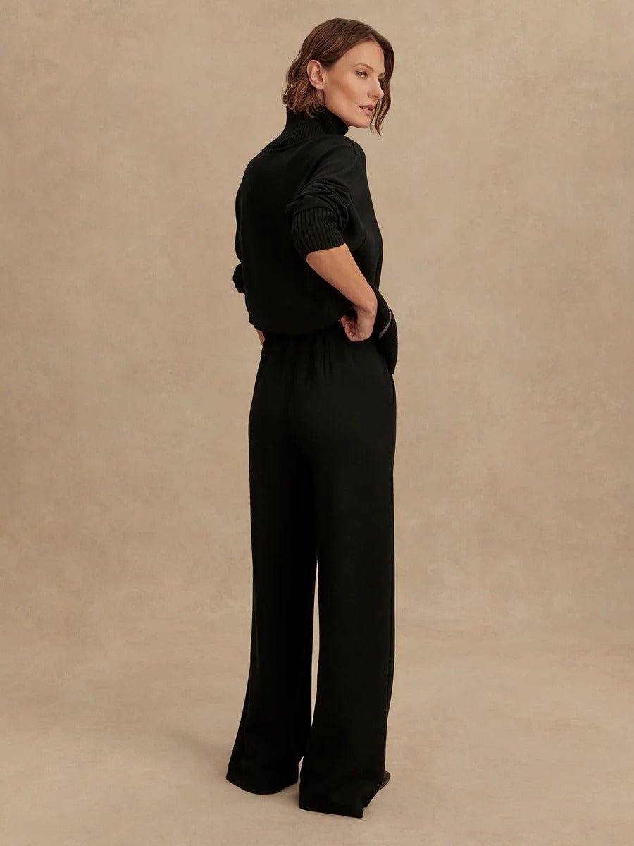 Young Ideas & Henmores - Extra Wide Leg 29.5 Jogger - Black - XS