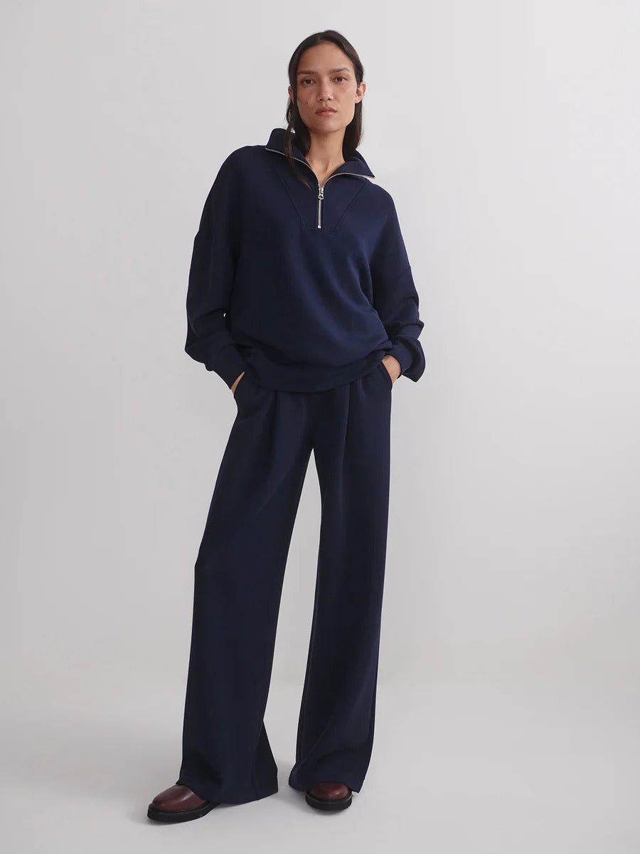 Young Ideas & Henmores - Extra Wide Leg 29.5 Jogger - Navy - XS