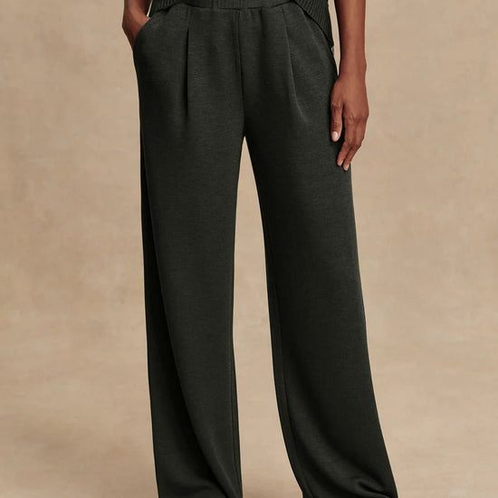 Young Ideas & Henmores - Extra Wide Leg 29.5 Jogger - Olive Marl - XS