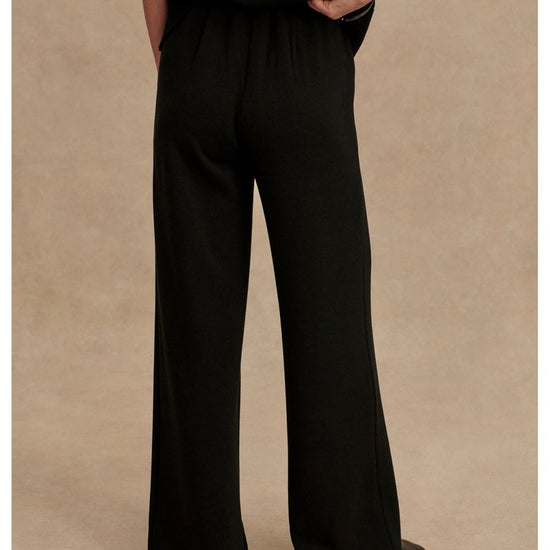 Young Ideas/Henmores - Extra Wide Leg 29.5 Jogger - Black - XS