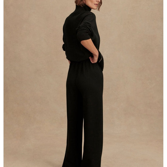 Young Ideas/Henmores - Extra Wide Leg 29.5 Jogger - Black - XS