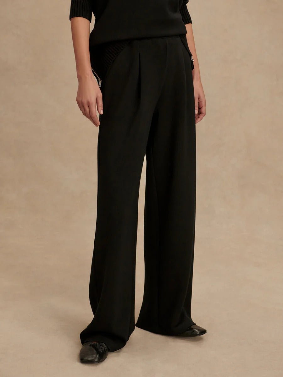 Young Ideas & Henmores - Extra Wide Leg 29.5 Jogger - Black - XS