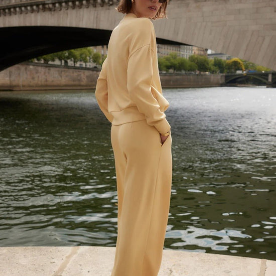 Young Ideas & Henmores - Extra Wide Leg 29.5 Jogger - Sahara Sun - XS