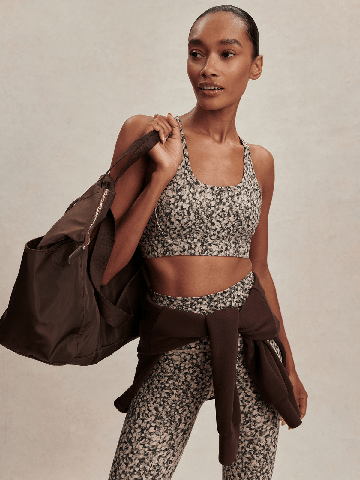Young Ideas/Henmores - Freesoft Selma Sports Bra - Dappled Floral - S