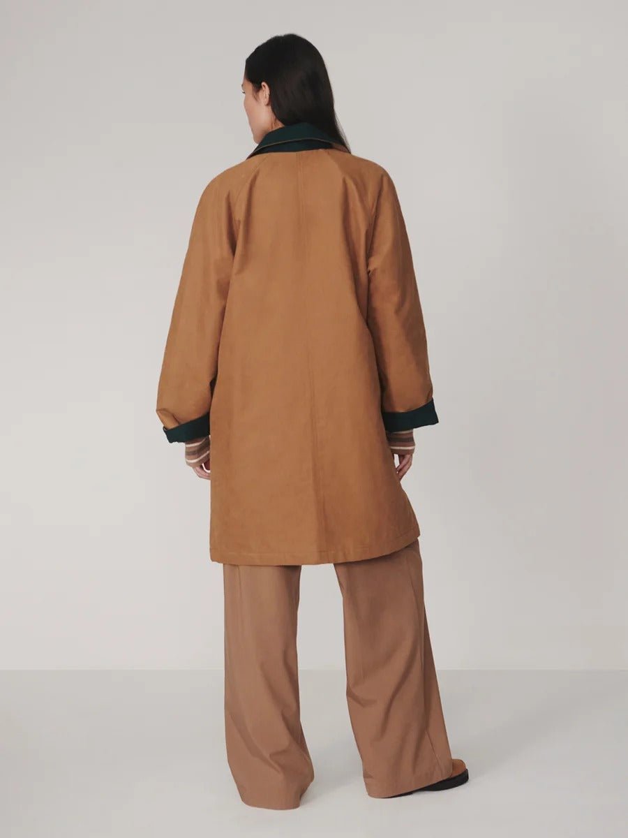 Young Ideas & Henmores -Genevieve Insulated Jacket -Golden Bronze -XS