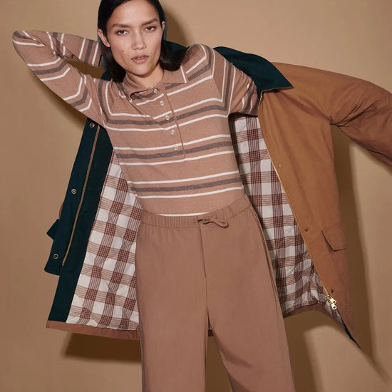 Young Ideas & Henmores -Genevieve Insulated Jacket -Golden Bronze -XS