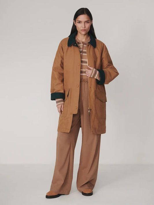 Young Ideas & Henmores -Genevieve Insulated Jacket -Golden Bronze -XS