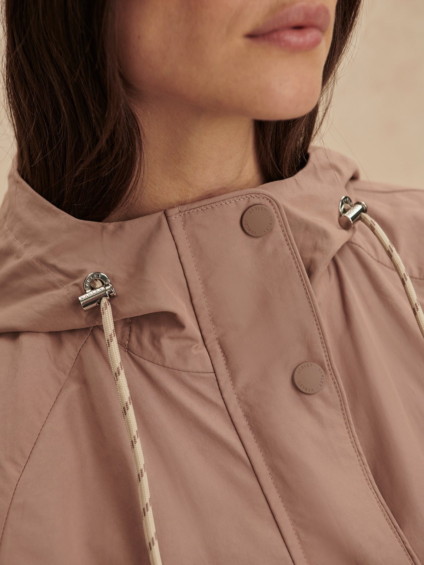 Young Ideas/Henmores - Isla Lightweight Coated Midi Jacket - Brownie - XS