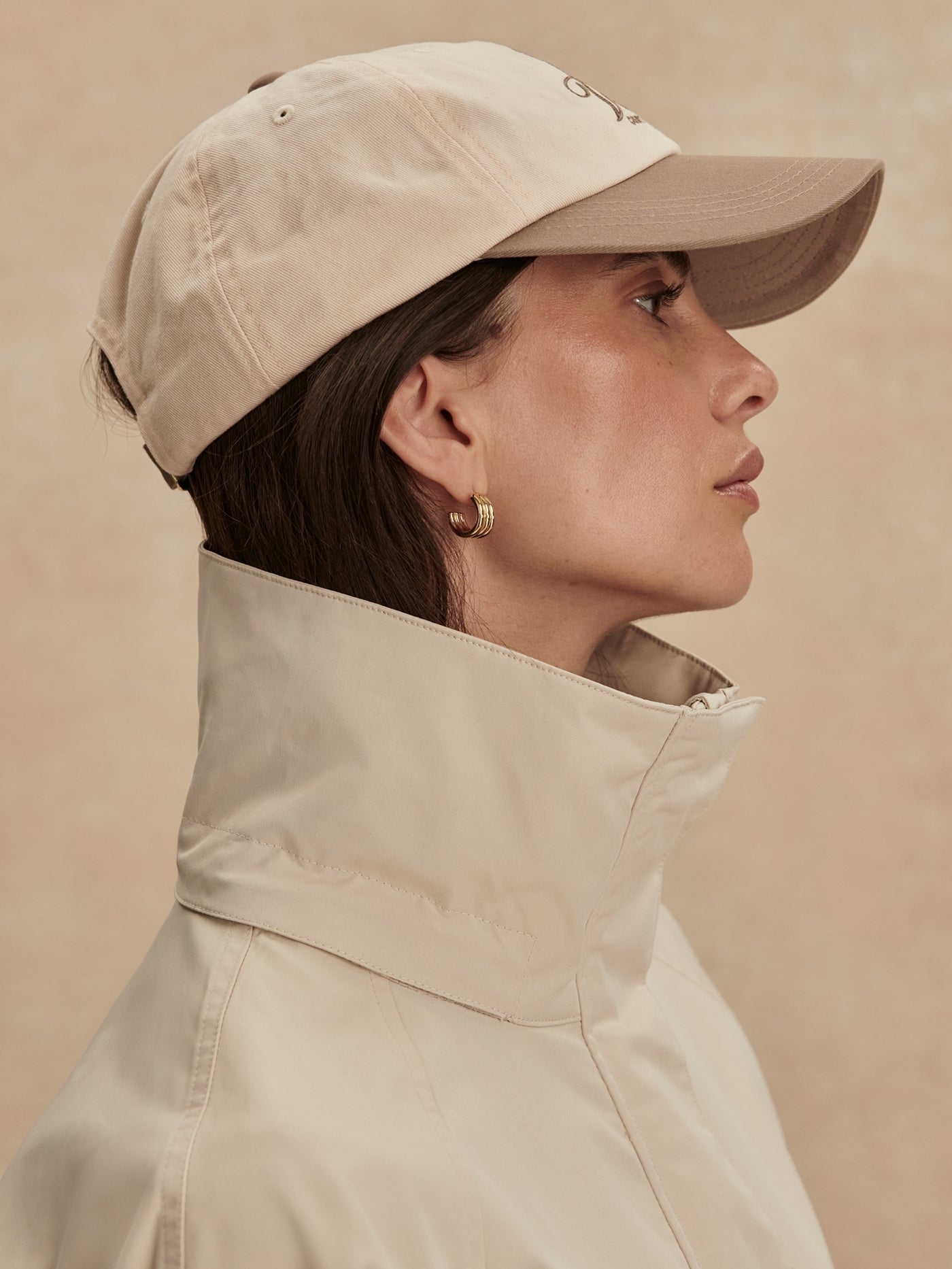 Young Ideas/Henmores - Jeanie Hooded Tech Jacket - Oat Milk - XS
