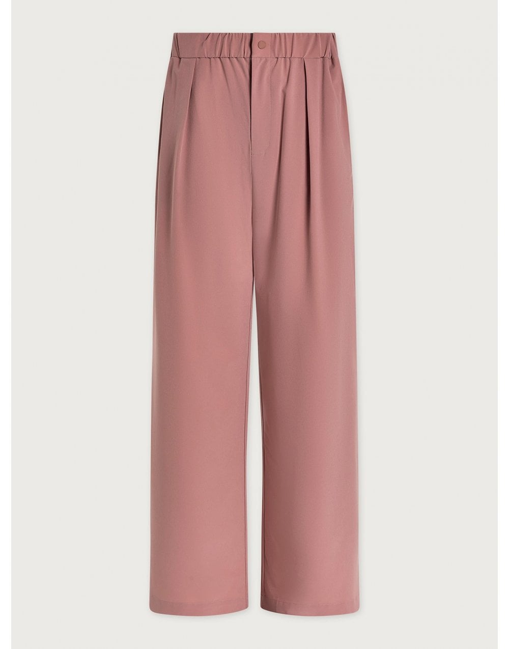 Young Ideas/Henmores - Kayson Wide Leg 29.5 Trousers - Ash Rose - XS