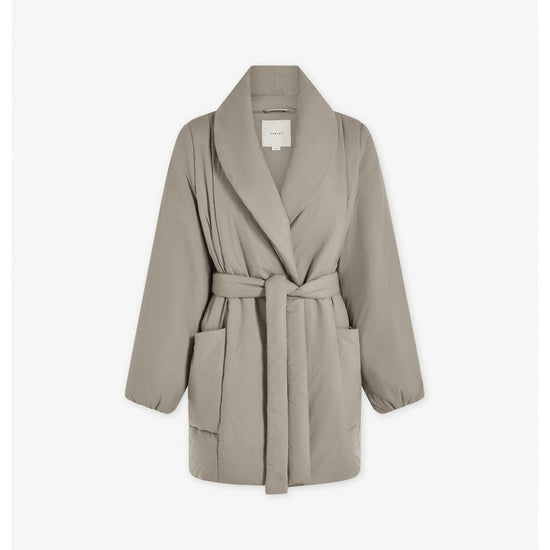 Young Ideas/Henmores - Laona Padded Wrap Jacket - Laurel Sage - S