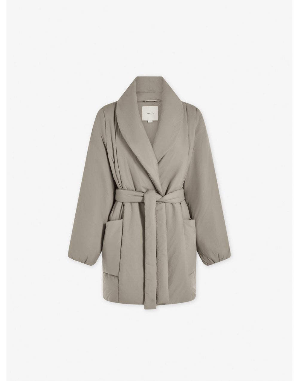 Young Ideas/Henmores - Laona Padded Wrap Jacket - Laurel Sage - S