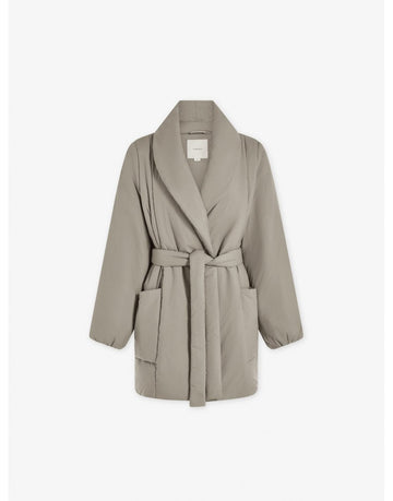 Young Ideas/Henmores - Laona Padded Wrap Jacket - Laurel Sage - S