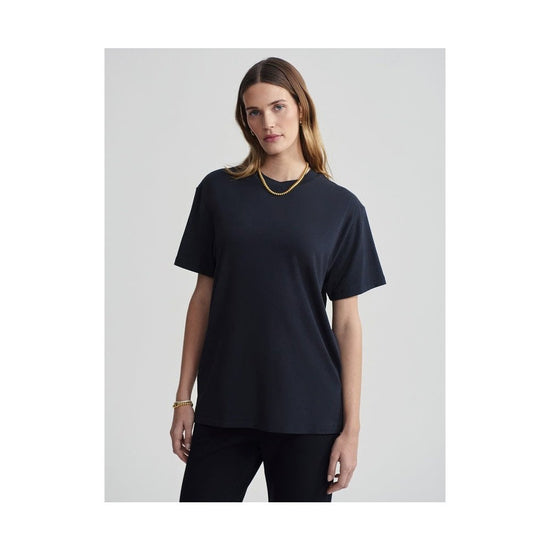 Young Ideas/Henmores - Leighton Boyfriend T-Shirt - Black - XS