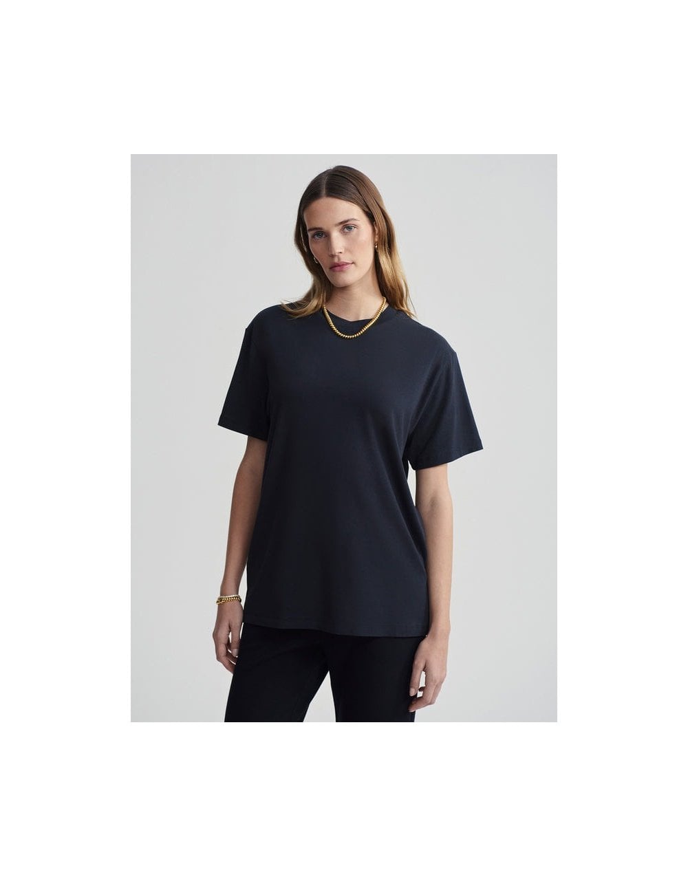 Young Ideas/Henmores - Leighton Boyfriend T-Shirt - Black - XS