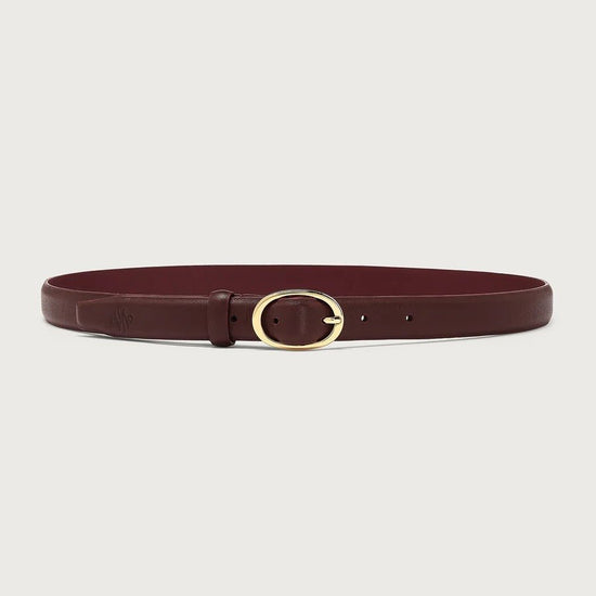 Young Ideas & Henmores -Luelle Leather Belt -Chocolate -S/M