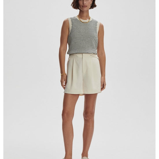 Young Ideas/Henmores - Mariya Easy Pleat Short - Ash Rose - XS