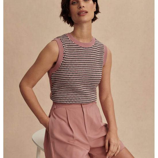 Young Ideas/Henmores - Mariya Easy Pleat Short - Ash Rose - XS