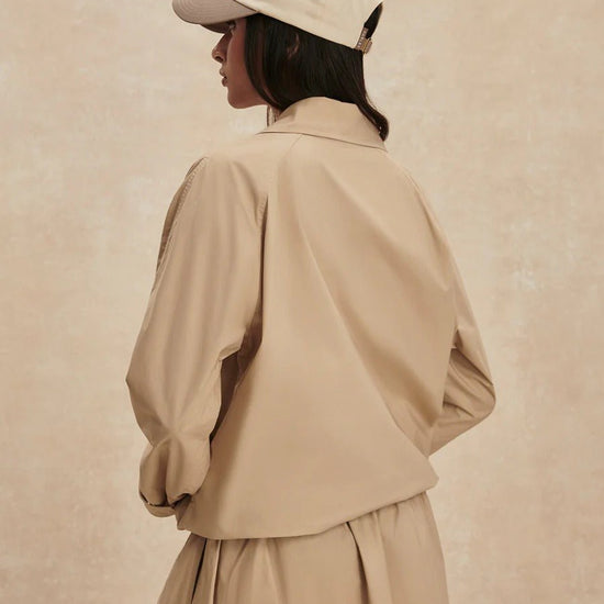 Young Ideas & Henmores -Petra Boxy Blouson Jacket -Nomad -XS