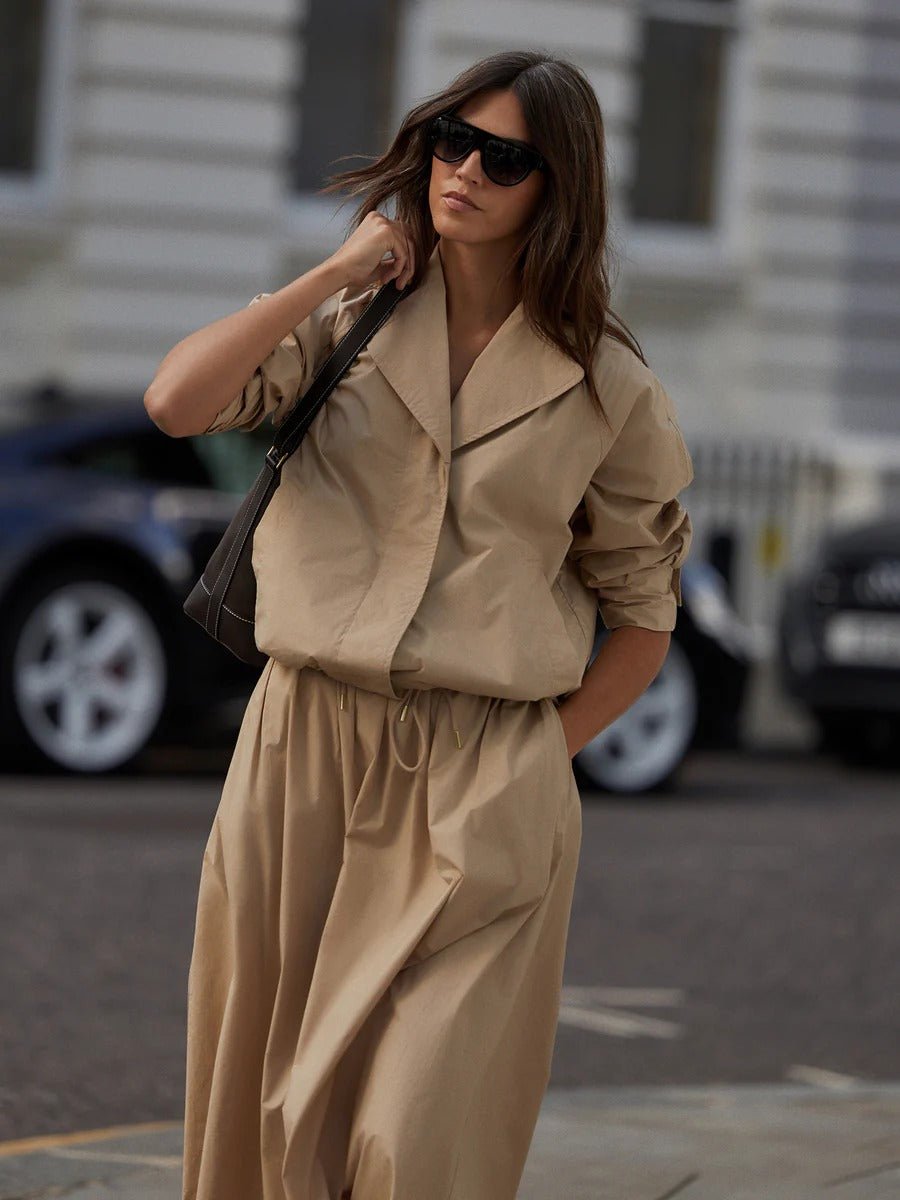 Young Ideas & Henmores -Petra Boxy Blouson Jacket -Nomad -XS