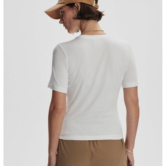 Young Ideas/Henmores - Regina Fitted T-Shirt - Taupe Marl - XS