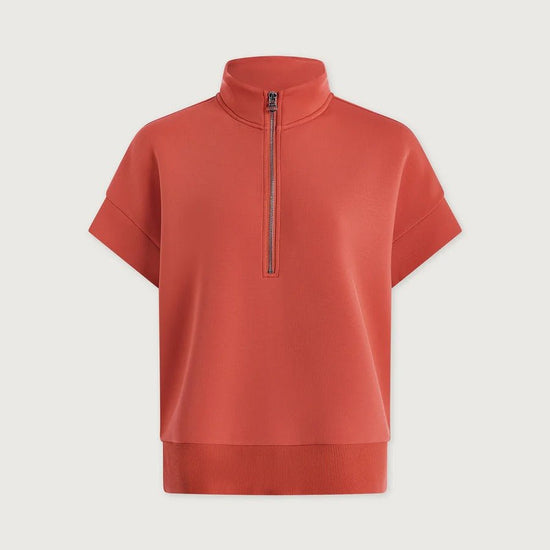 Young Ideas & Henmores - Ritchie Short Sleeve Sweat - Summer Fig - XS